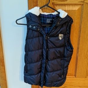 American eagle puffy vest